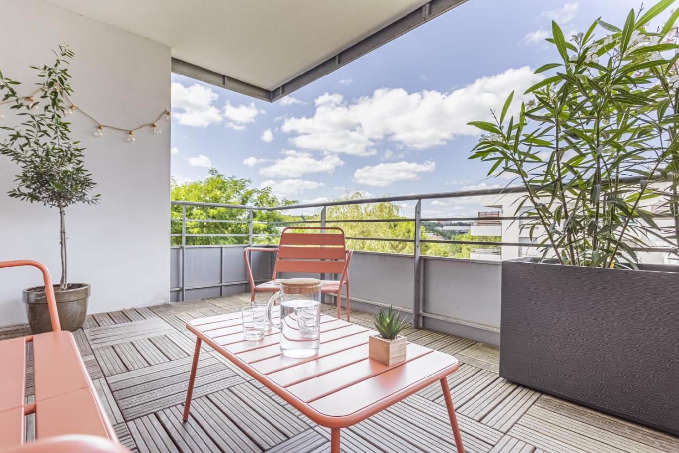 T3 Universites & Hospitals - Havre De Paix Pres Toulouse - Parking - Terrasse ภายนอก รูปภาพ